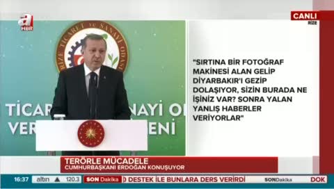 Cumhurbaşkanı Erdoğan 