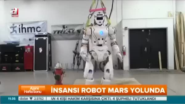 İnsansı robot Mars yolunda