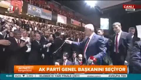 Kongre'de sürpriz isim