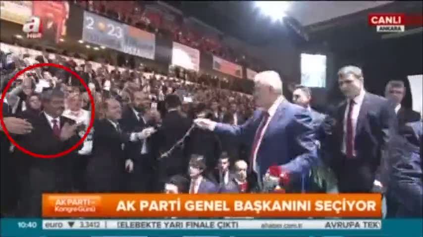 Kongre'de sürpriz isim!