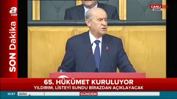 MHP lideri Kılıçdaroğlu'na yüklendi
