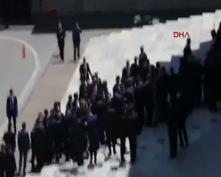 Başbakan Binali Yıldırım TBMM'de böyle karşılandı!