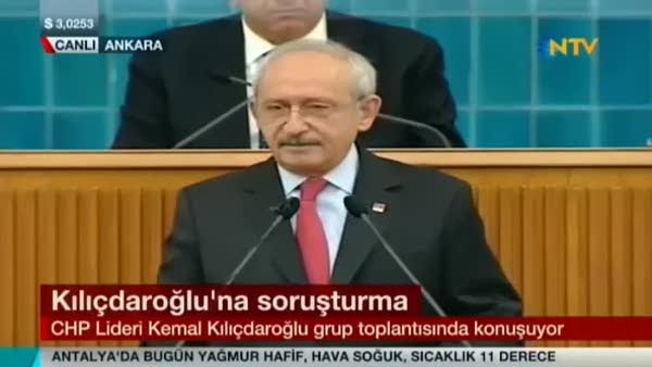CHP'li Kılıçdaroğlu 