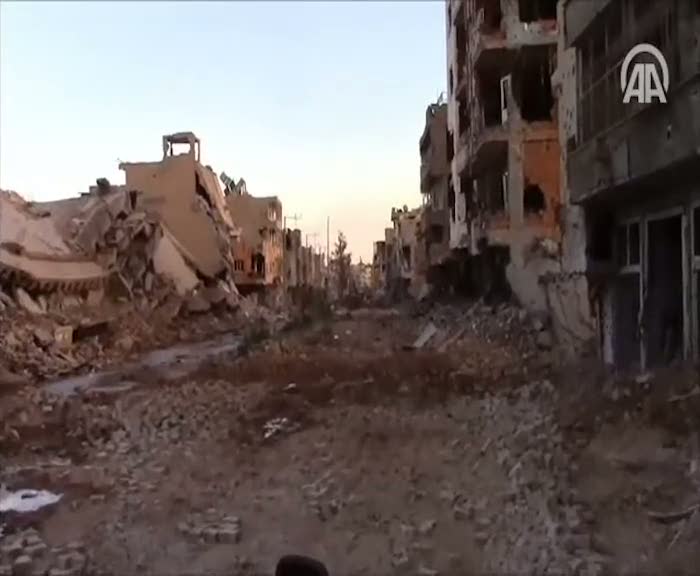 Nusaybin'deki 25 teröristin teslim olma anı!