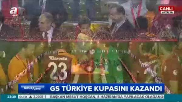 Kupa Galatasaray'ın