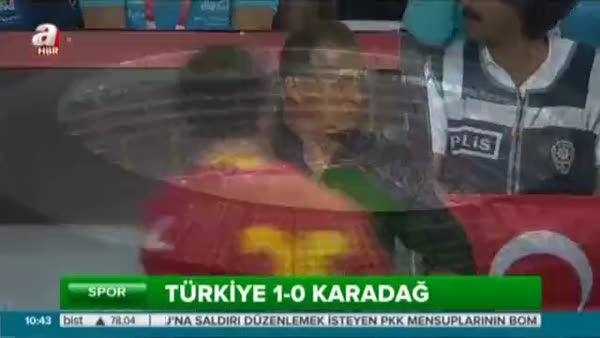 Türkiye:1 - Karadağ: 0 (Özet)