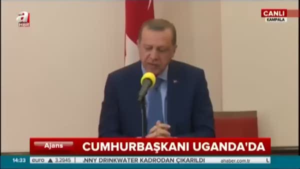 Erdoğan o atasözüyle salonu kahkahaya boğdu