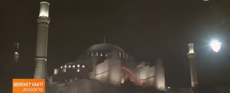 Ayasofya'da tarihi anlar! 30 gün boyunca...