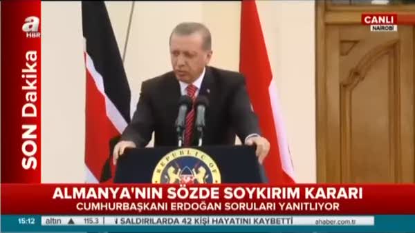 Cumhurbaşkanı Erdoğan gazetecilerin sorularını cevapladı