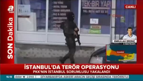 PKK'nın İstanbul sorumlusu yakalandı!