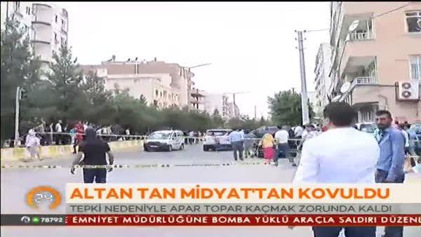 HDP'li Altan Tan Midyat'tan kovuldu