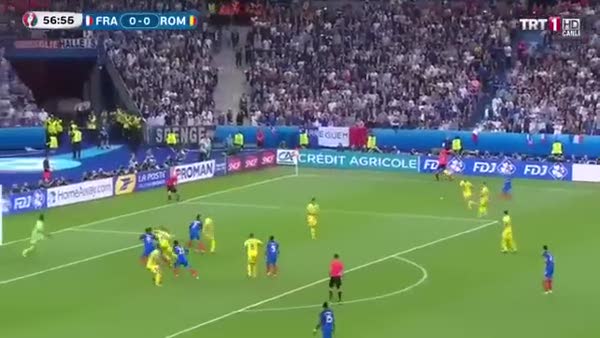 Euro-2016'nın ilk golü Gıroud'dan