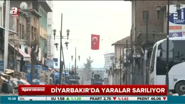 Diyarbakır'da yaralar sarılıyor