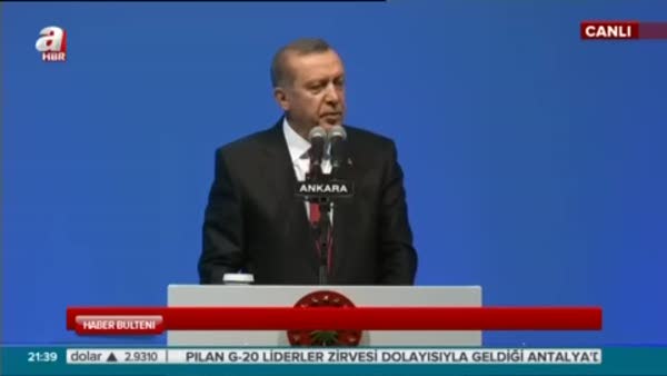 Erdoğan, Ankara'daki iftar programında emniyet mensuplarına hitap etti