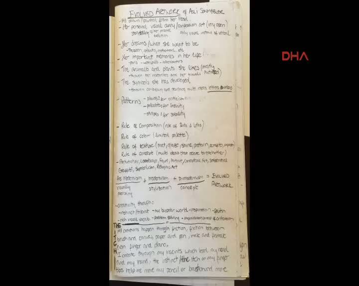 Annesini öldüren kadının hatıra defterindeki dehşet notları