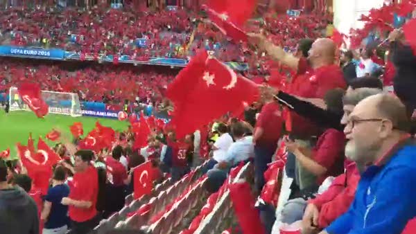 Milli Takım maça Mehter Marşı ile başladı!