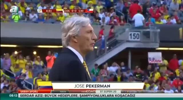 Kolombiya 0-2 Şili (Özet)