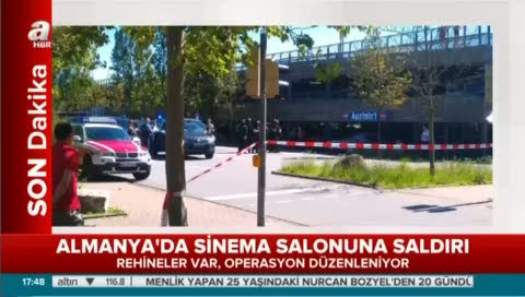 Alman polisi saldırganı yakaladı!