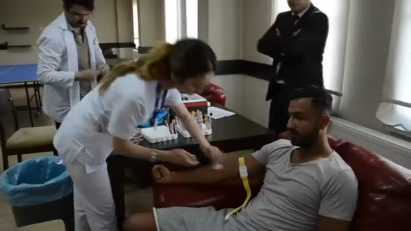 Sivasspor'da futbolcular sağlık kontrolünden geçti·