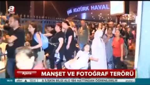 Medyada manşet ve fotoğraf terörü