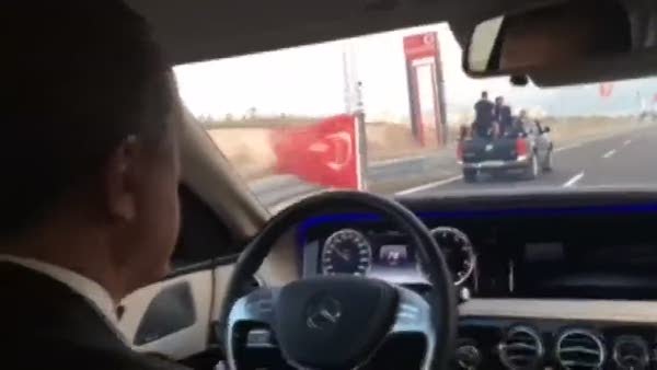 Cumhurbaşkanı Erdoğan Osmangazi Köprüsü'nde Test Sürüşü Yaptı