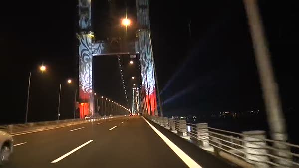 Osman Gazi Köprüsü araç trafiğine açıldı