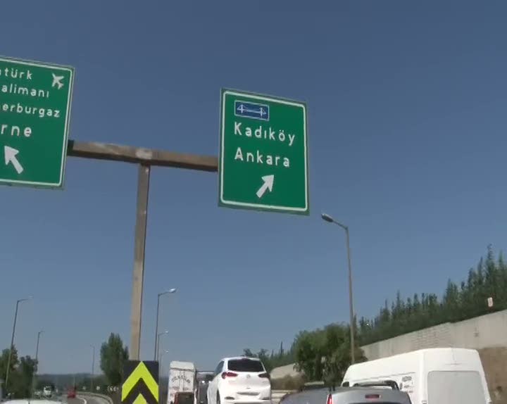 Bayram trafiği başladı