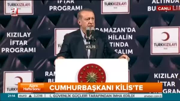 Cumhurbaşkanı Erdoğan: Suriyeli kardeşlerimize vatandaşlık imkanını vereceğiz.