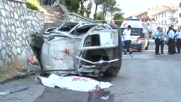 Ankara'da kaza 1 ölü, 2 yaralı
