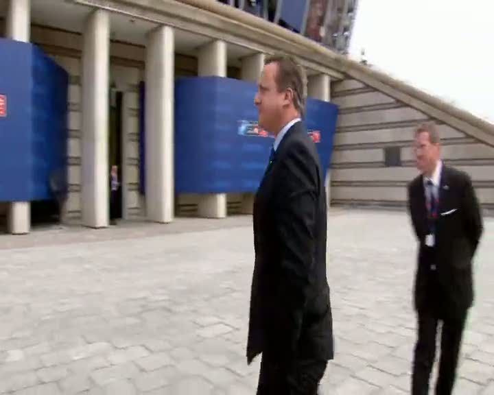 Liderler NATO Zirvesi'ne böyle geldi!