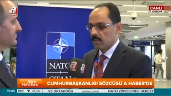 Cumhurbaşkanlığı Sözcüsü İbrahim Kalın NATO Zirvesi'ni değerlendirdi
