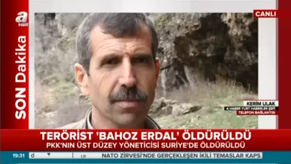 PKK'nın üst düzey sorumlularından 'Bahoz Erdal' öldürüldü!