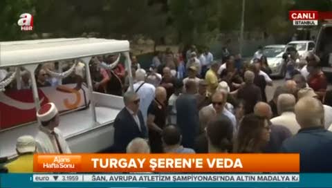 Turgay Şeren için ilk tören düzenlendi