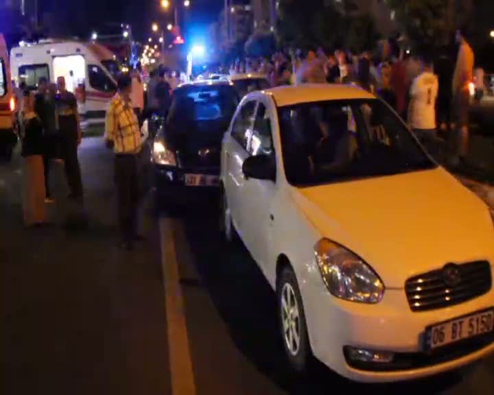 Elazığ’da 4 aracın karıştığı zincirleme trafik kazasında 3 kişi yaralandı.