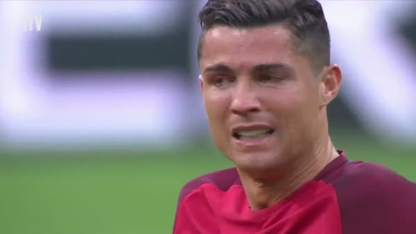 Cristiano Ronaldo'nun gözyaşları