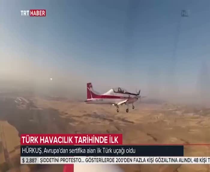 HÜRKUŞ Türk havacılık tarihinde bir ilk oldu