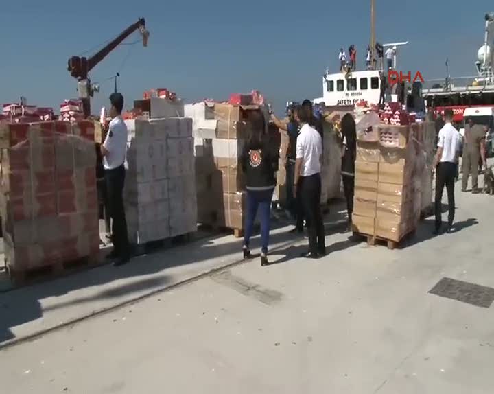 Gemi baskını kamerada!