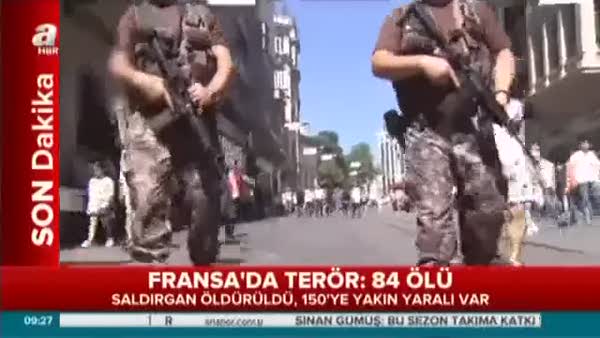 İstanbul'da yoğun güvenlik alarmı