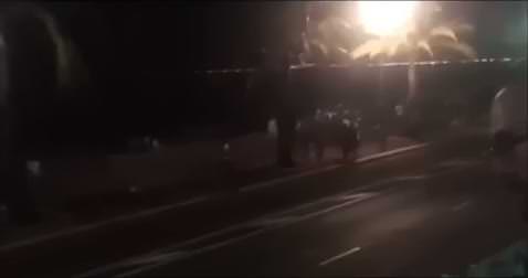 Yaşanan panik kamerada!