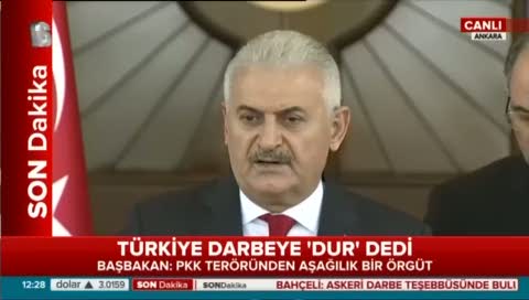 Başbakan Binali Yıldırım açıklama yapıyor!