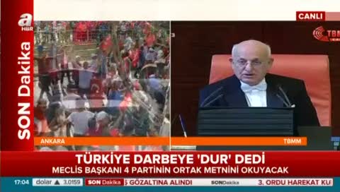 TBMM Başkanı İsmail Kahraman'dan tarihi açıklama