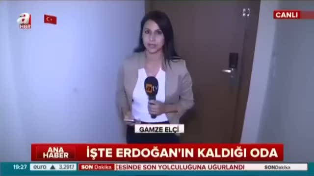 Erdoğan'ın kaldığı, darbecilerin saldırısına uğradığı o oda!