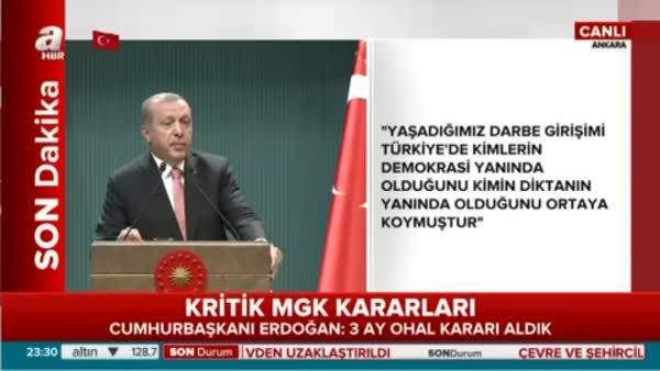 Cumhurbaşkanı Erdoğan: Polislerimizin fedakarlıkları her türlü takdirin üzerindedir