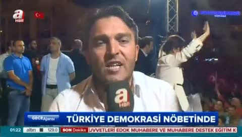 Halk darbeye karşı tek yürek (SAKARYA)