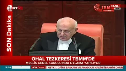 OHAL tezkeresi Meclis'ten geçti