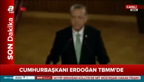 Cumhurbaşkanı Erdoğan: 