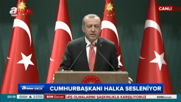 Cumhurbaşkanı Erdoğan: Her fırsatta ülkemizin önünü kesmeye çalışıyorlar