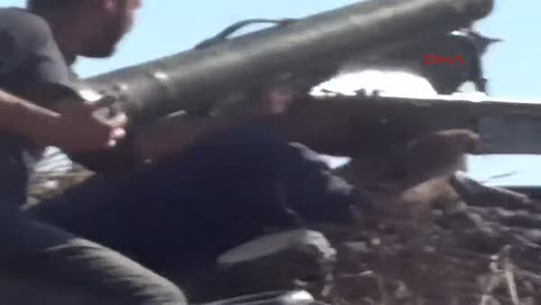 Suriyeli muhalifler ilk kez Milan füzesi kullanarak tank vurdu