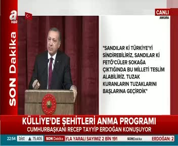 Cumhurbaşkanı Erdoğan: Onbinlercesini temizleyeceğiz