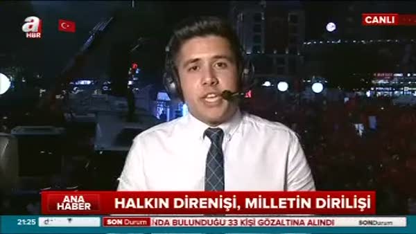 Demokrasi nöbeti devam ediyor (Ankara)